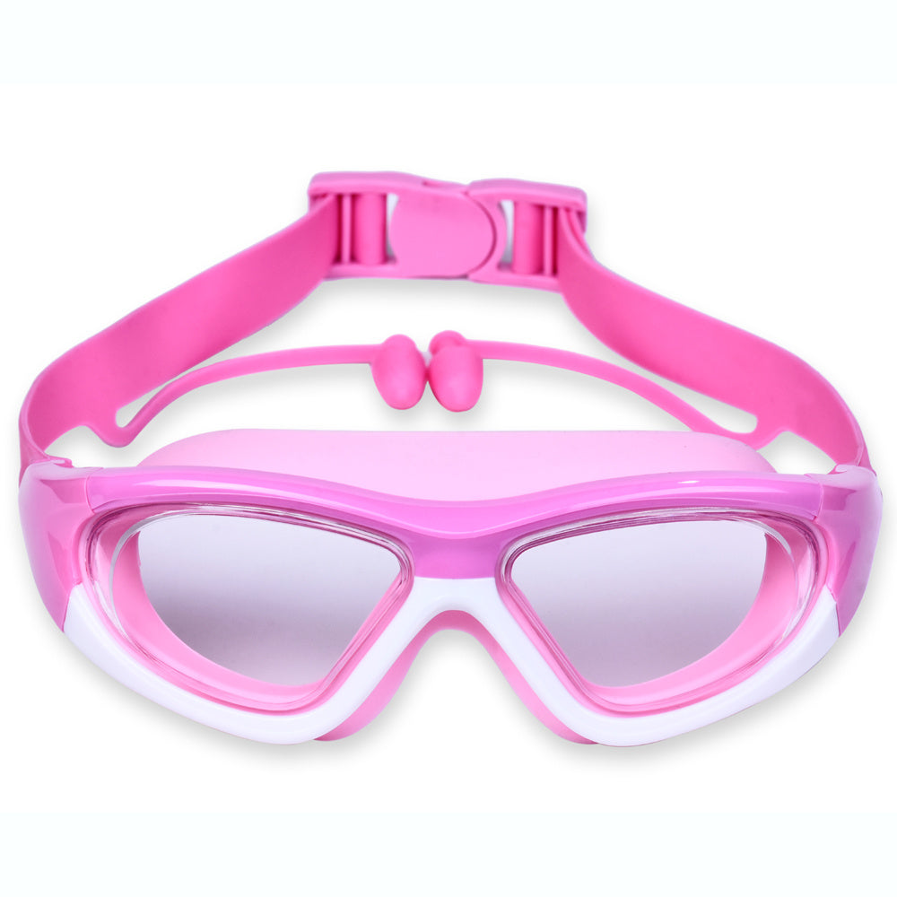 Schwimmbrille für Kinder mit großer Fassung – Komfortabel und Antifog für Wasserspaß
