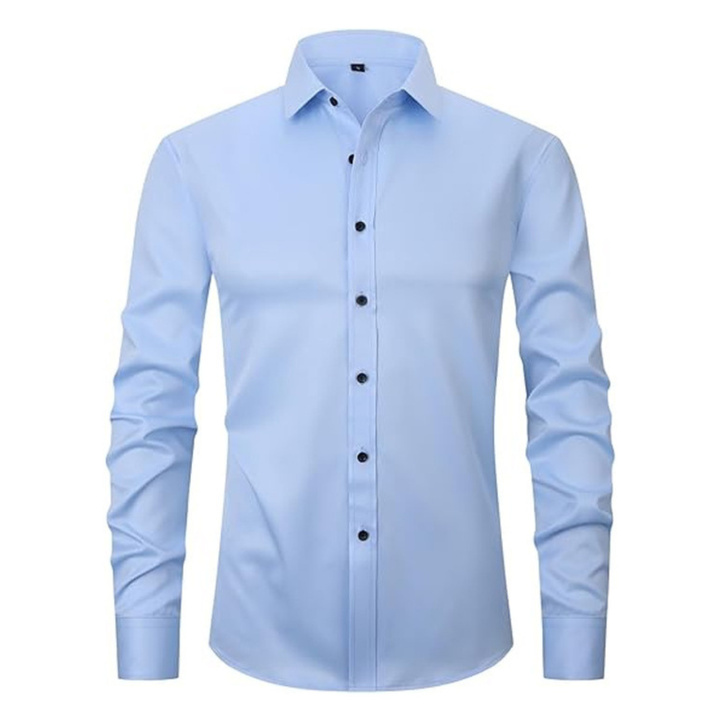 Men’s Casual Work Shirt with Classic Fit