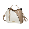 Vintage Patchwork PU Leather Handbag for Women