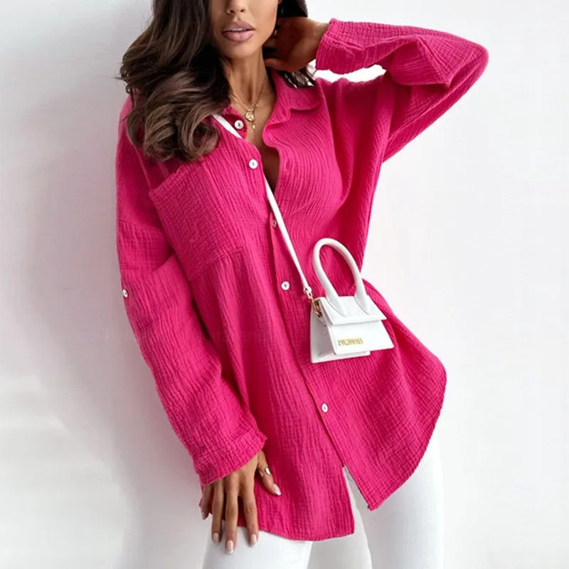 Lightweight Long-Sleeve Shirt for Women