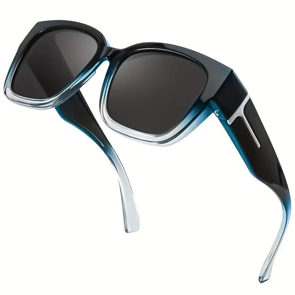New Fashionable Myopia Glasses With Large Square Frames