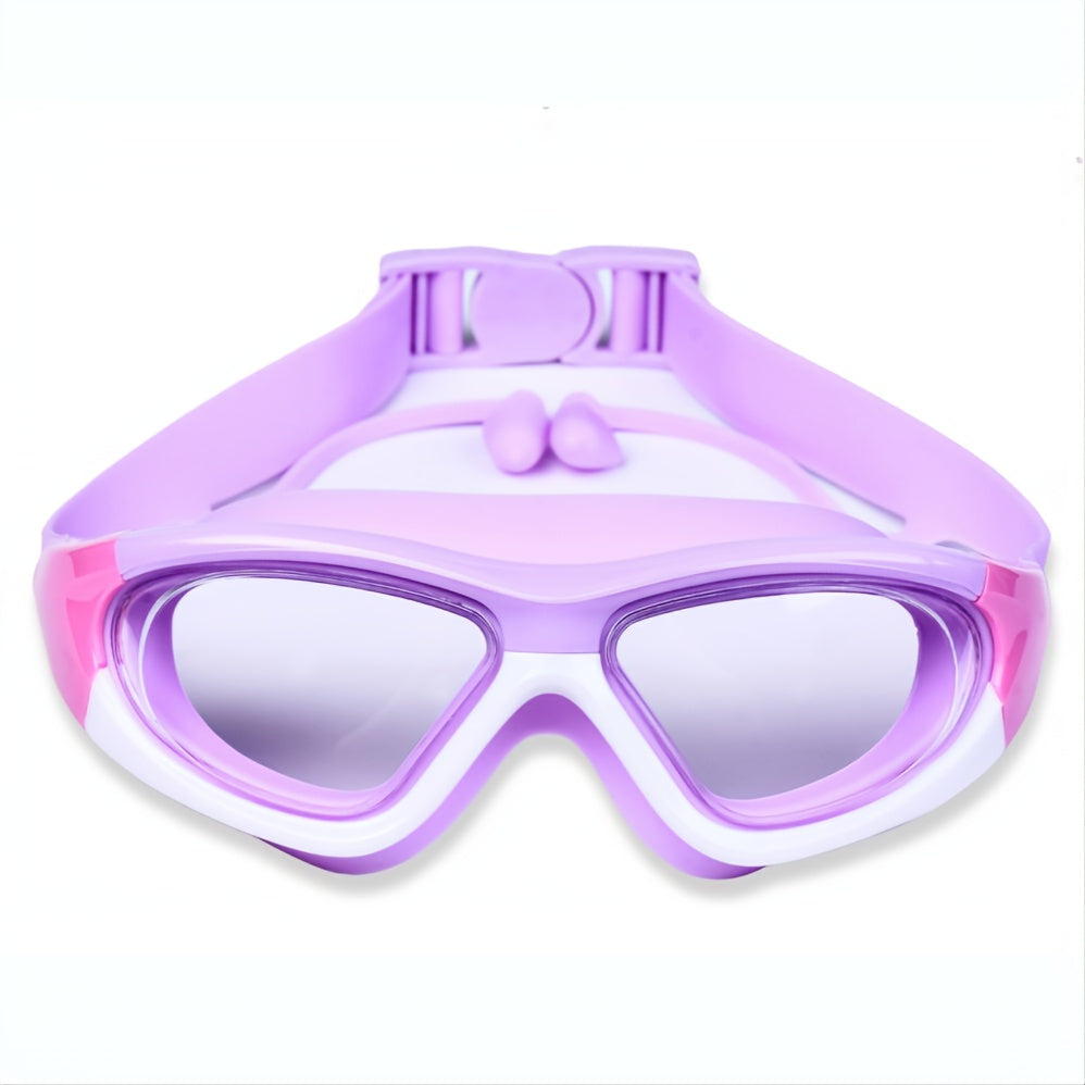 Schwimmbrille für Kinder mit großer Fassung – Komfortabel und Antifog für Wasserspaß