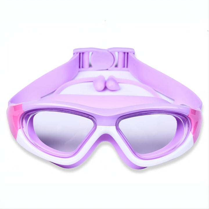 Schwimmbrille für Kinder mit großer Fassung – Komfortabel und Antifog für Wasserspaß