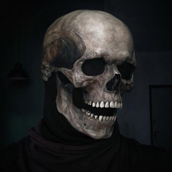 Skull Mask — Make Every Room Shudder with Lifelike Details and All-Night Comfort