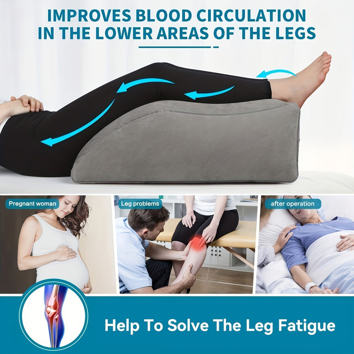 Inflatable Leg Elevation Pillow – To Improve Blood Circulation, Ideal for Sleeping