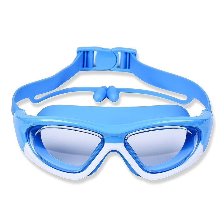 Schwimmbrille für Kinder mit großer Fassung – Komfortabel und Antifog für Wasserspaß