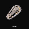 Stainless Steel Fidget Gear Chain, for Kids, Teens and Adults
