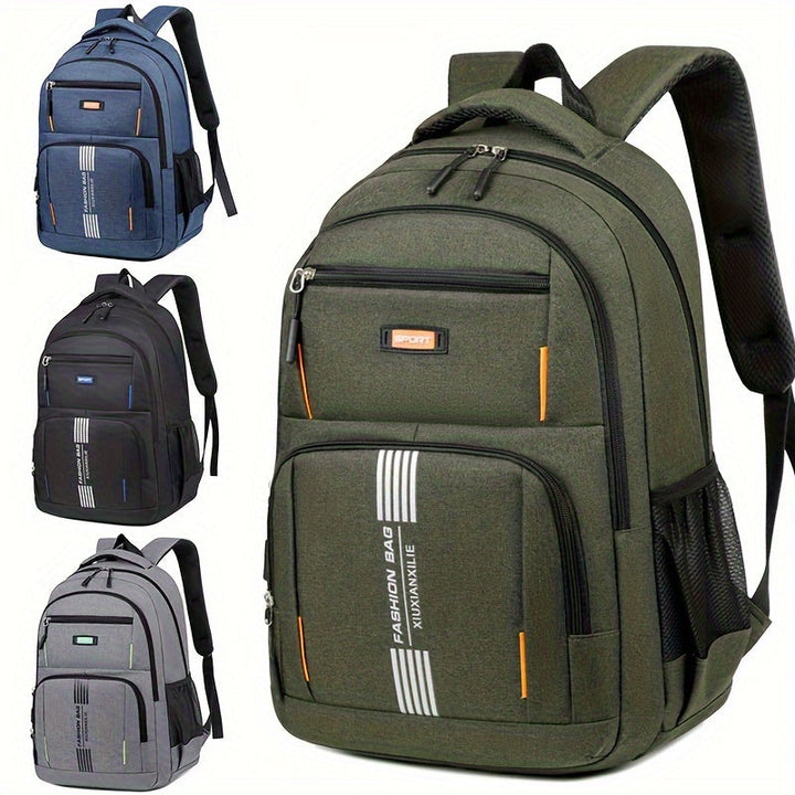 Durable Men's Leather Backpack | Timeless Utility