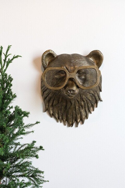 Verspielte Wanddekoration mit Tierkopf - WallCritters