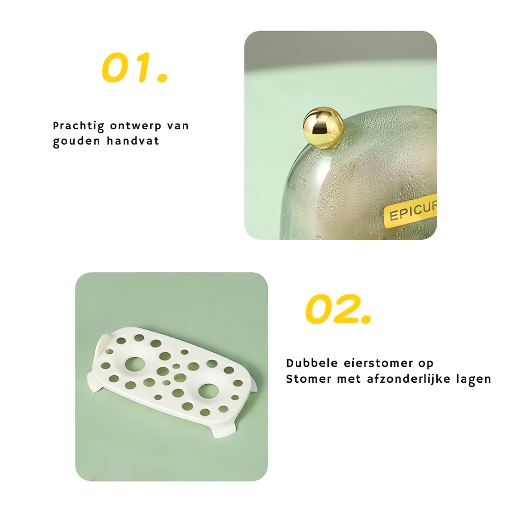 Poarcher Electric Egg Cooker – Perfect Eggs Made Effortless