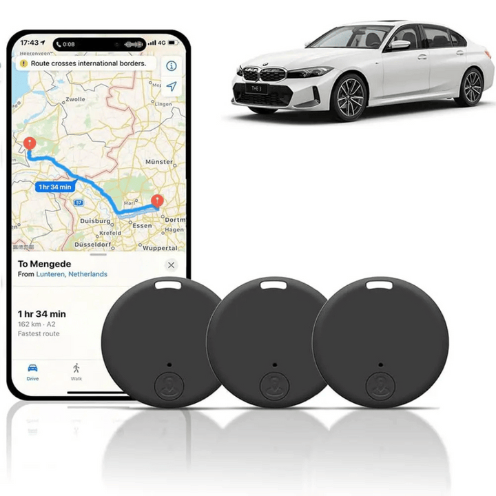 3x Mini GPS Tracker - Car and Key Finder
