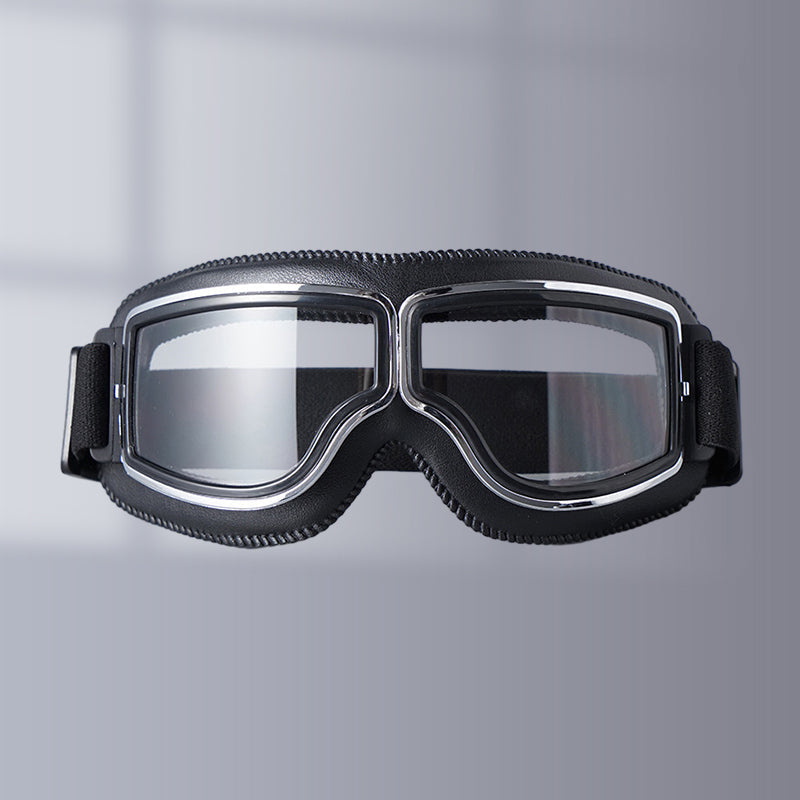 Vintage-Motorradbrille