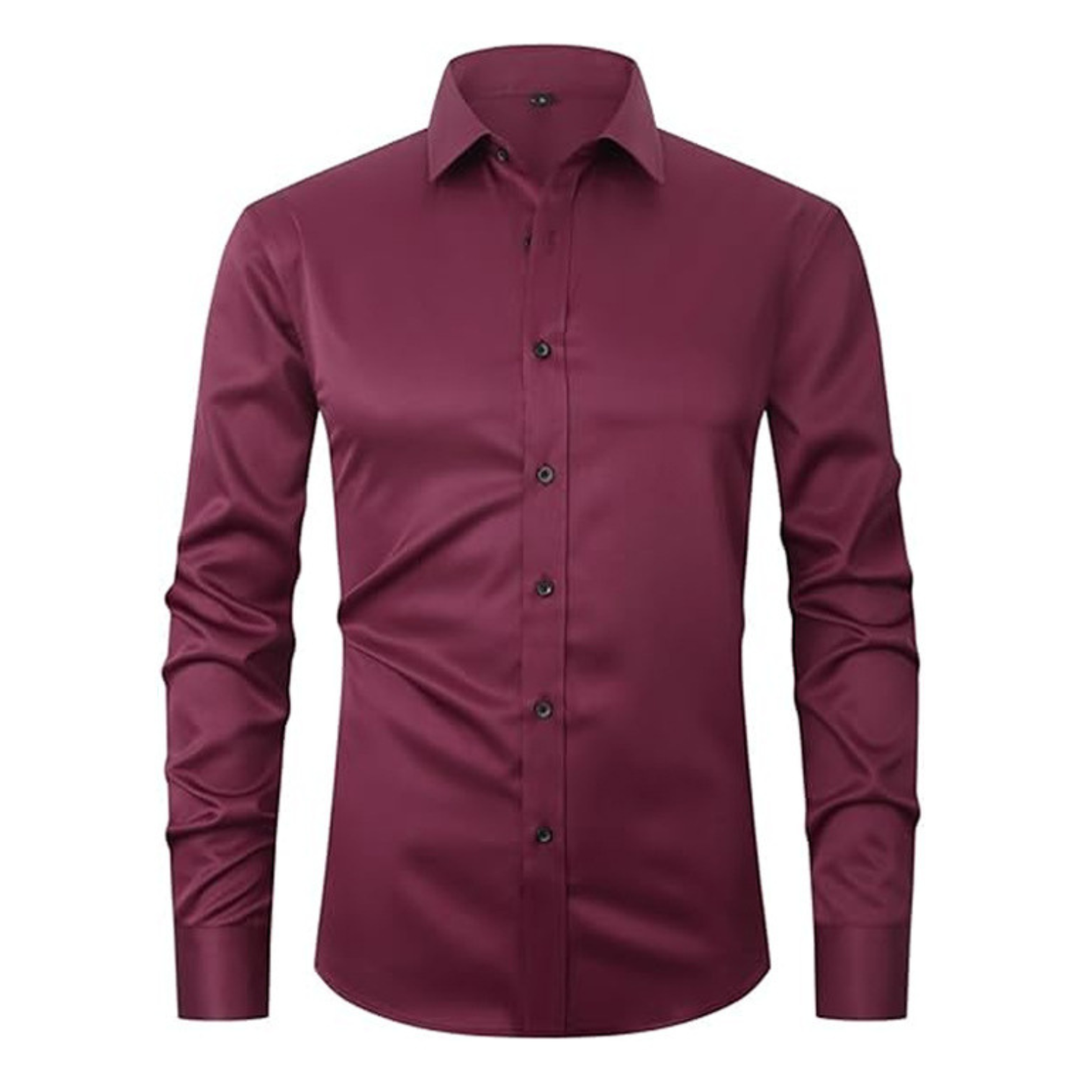Men’s Casual Work Shirt with Classic Fit