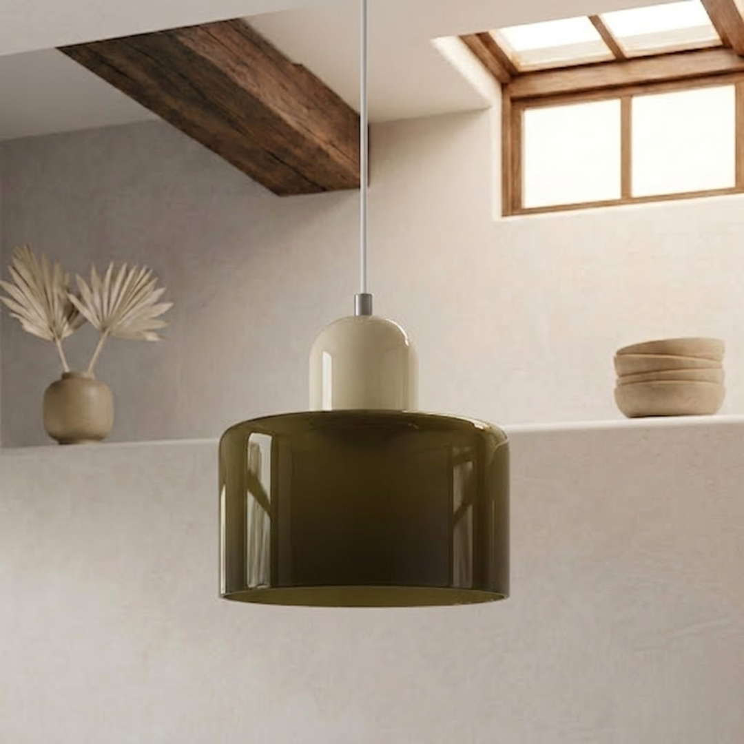 Ring Pendant Light with Extended Halo Design