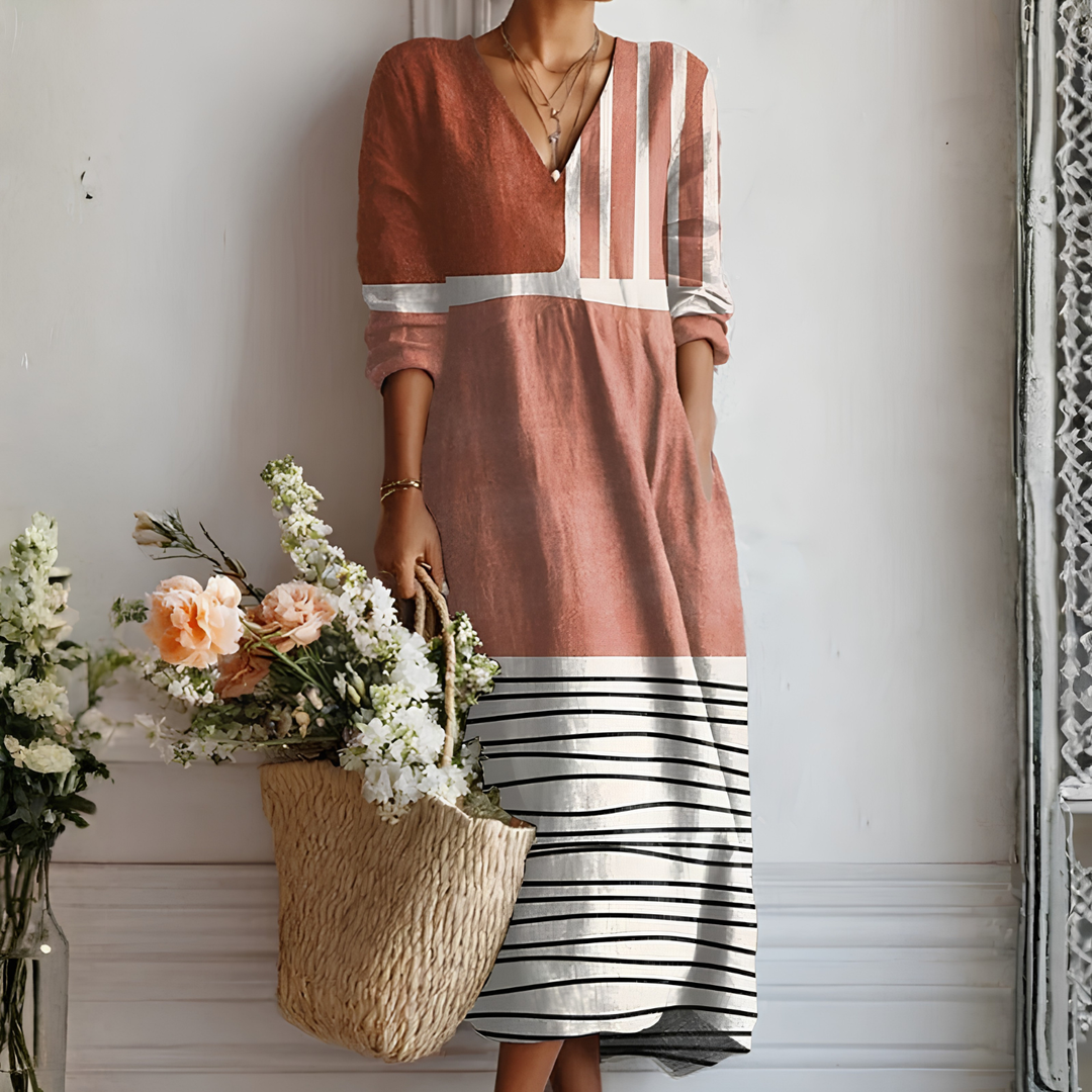 Lady's Long-sleeved Dress