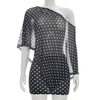 Women’s Claw Print Off Shoulder Top and Bodycon Midi Skirt Set
