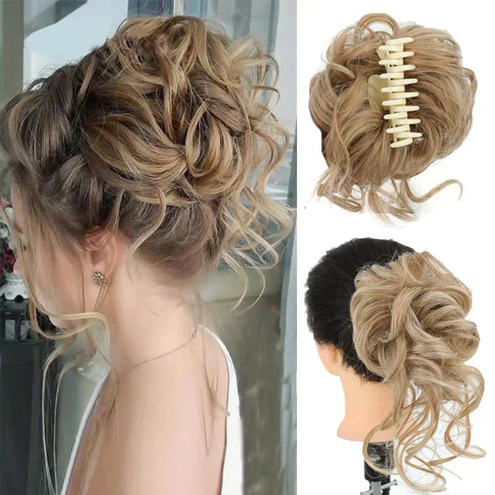 Curly Bun – Clip-In Hair Extension with Volume and a Natural Look