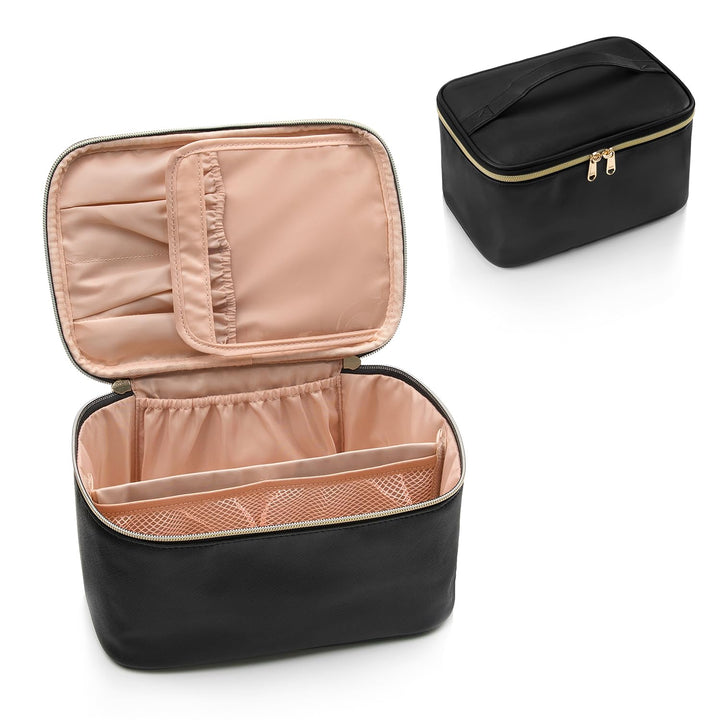 Tragbarer Make-up-Organizer mit Fächern