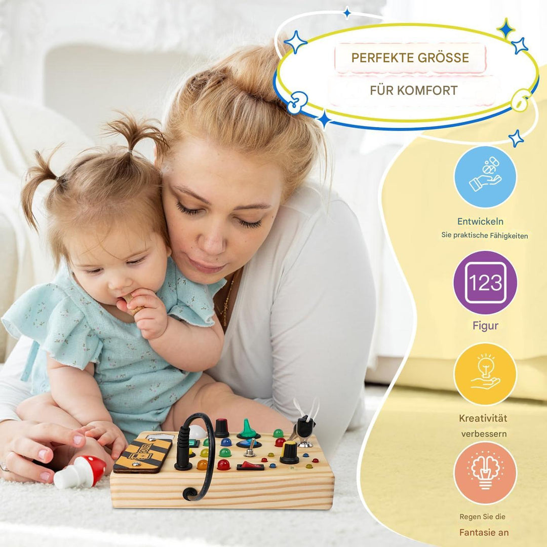 Interactive Montessori Board for Children - BrightStart