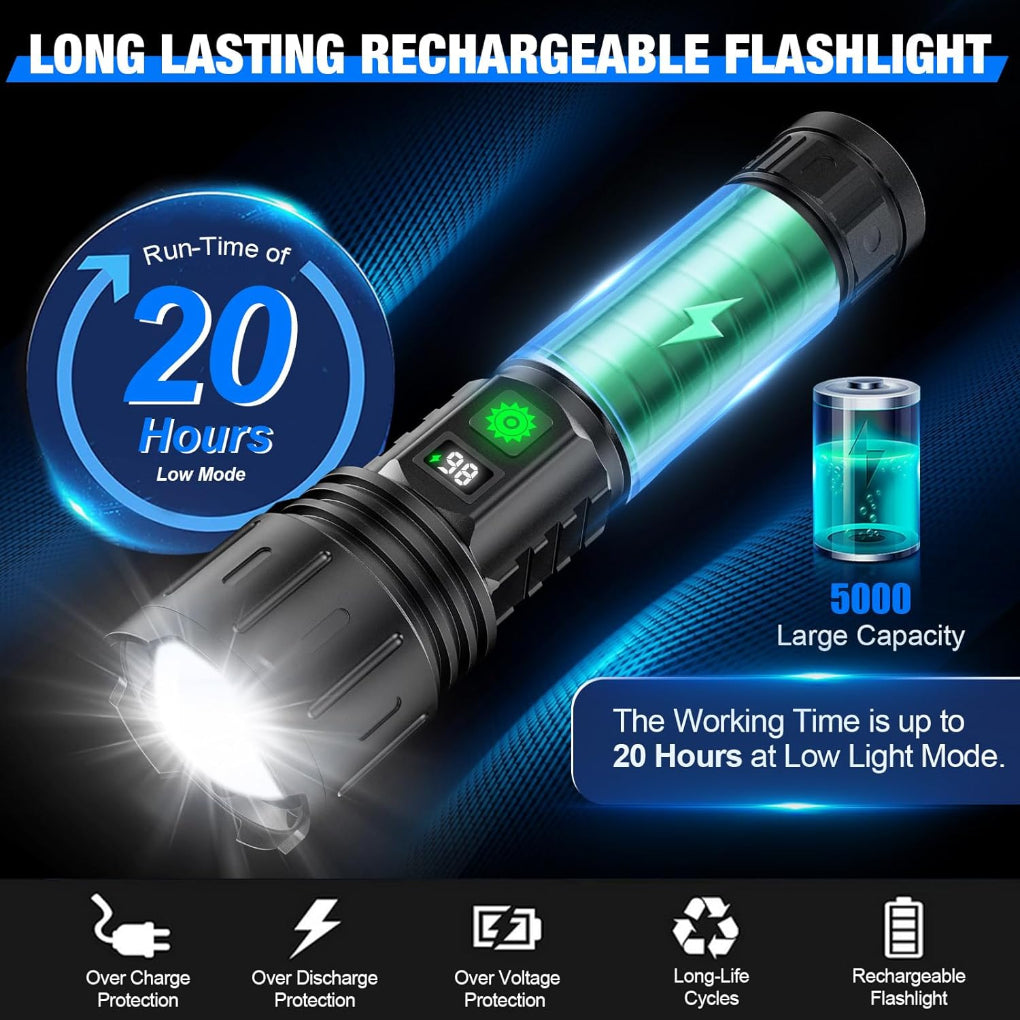 100000 Lumen Flashlight