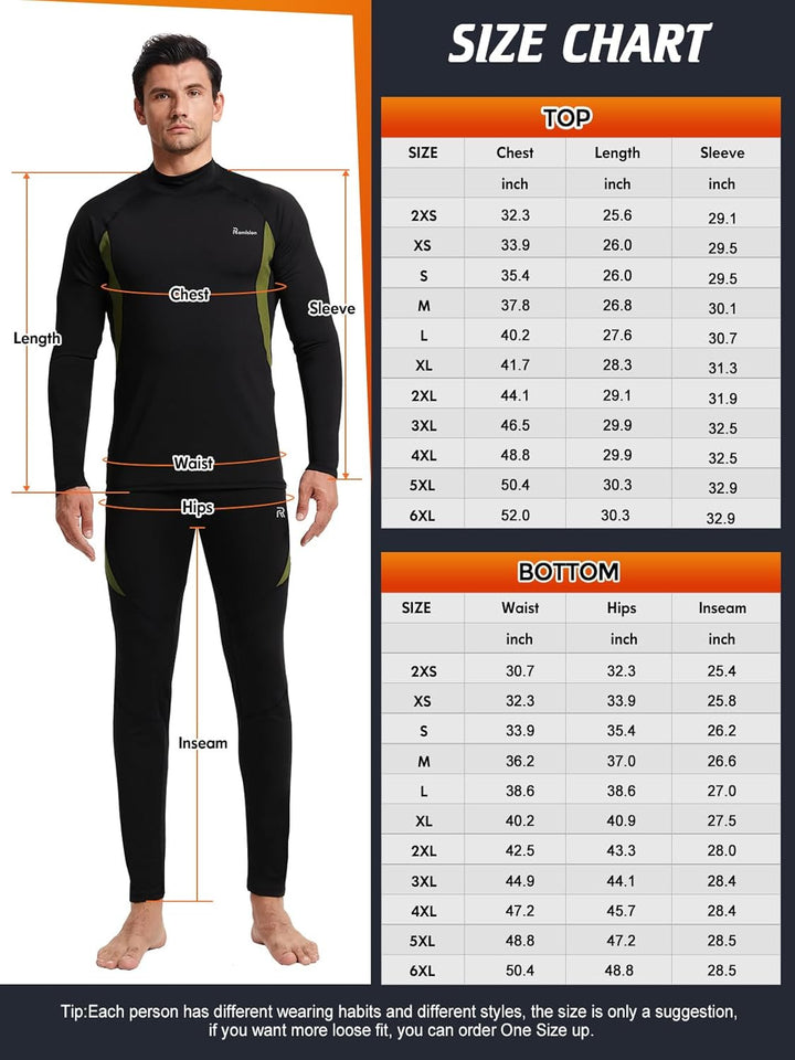Thermal Underwear Set for Men - Thomas