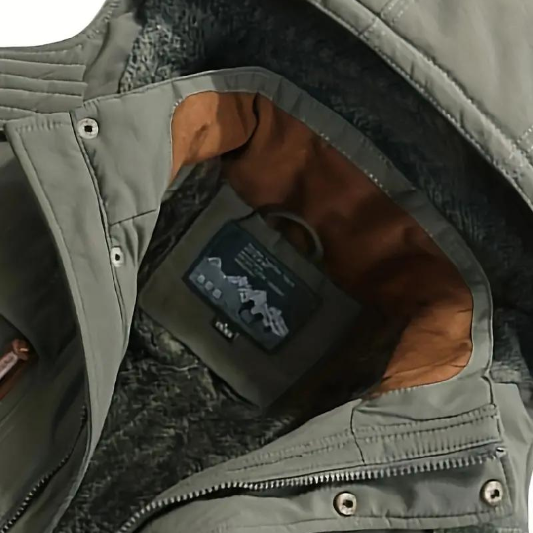 Men's Lined Outdoor Jacket | Waterproof & Windproof – Kaspar