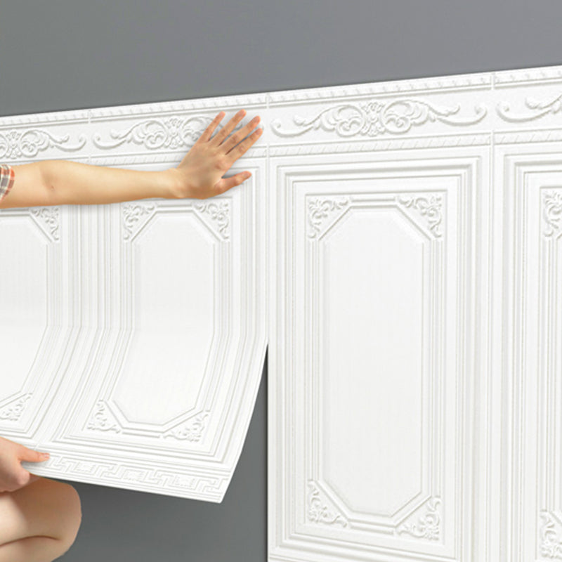 Contemporary Waterproof 3D Peel-and-Stick Wall Panels for Interior Walls