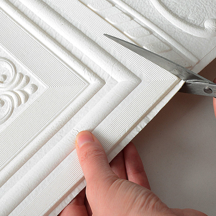 Contemporary Waterproof 3D Peel-and-Stick Wall Panels for Interior Walls