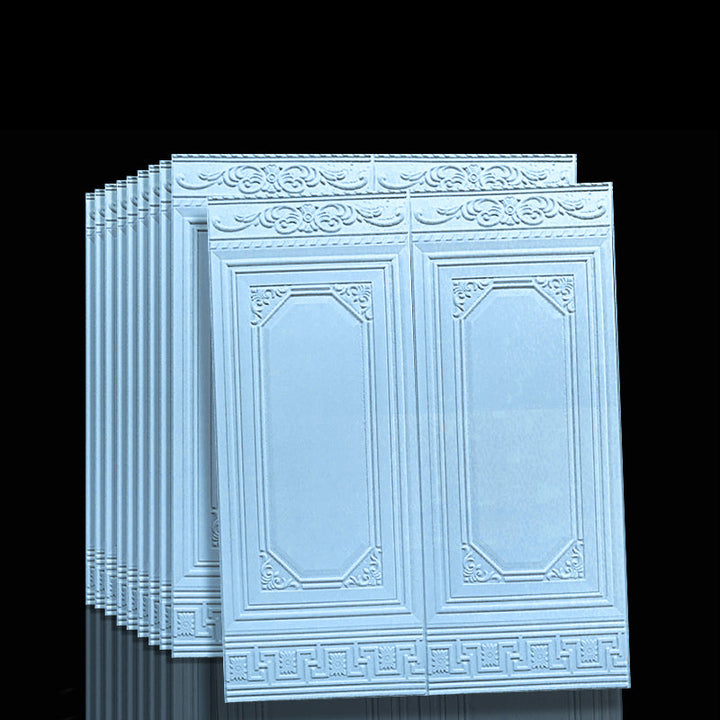Contemporary Waterproof 3D Peel-and-Stick Wall Panels for Interior Walls