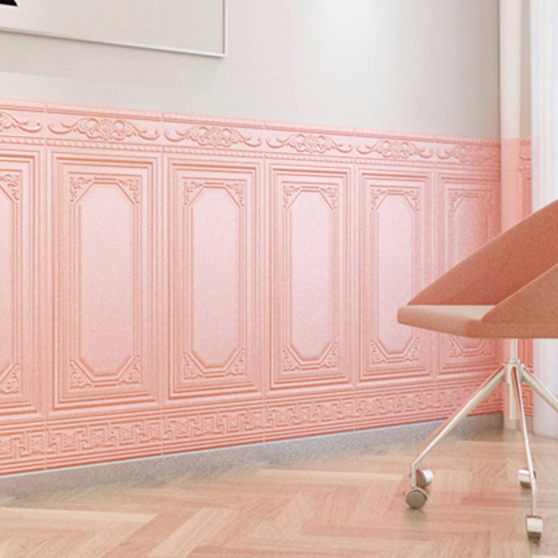 Contemporary Waterproof 3D Peel-and-Stick Wall Panels for Interior Walls