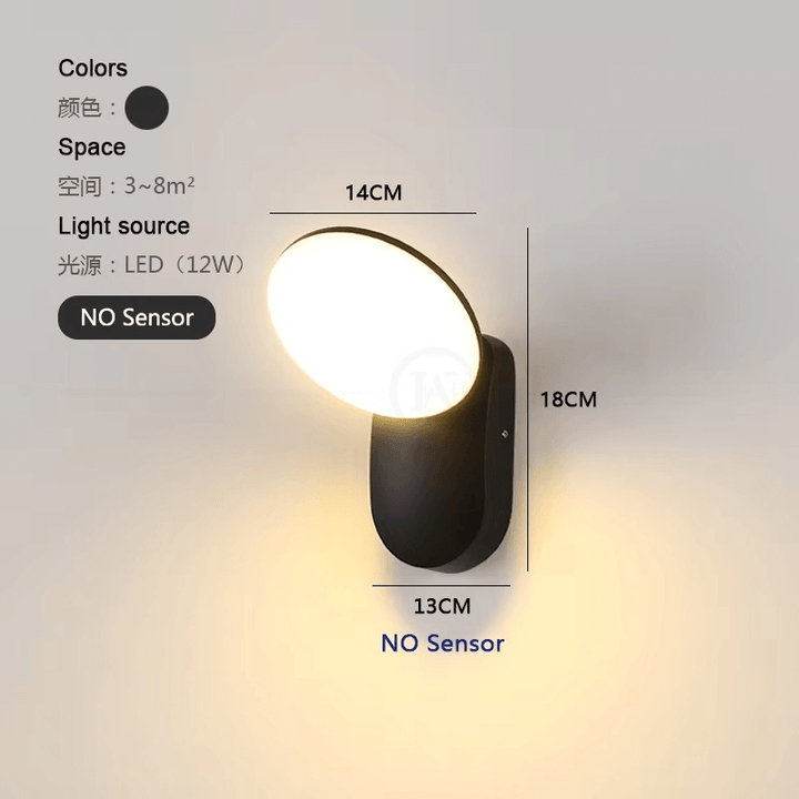 Smart LED Wall Lamp with Motion Sensor