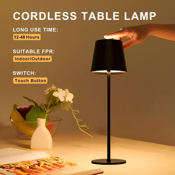 Elegant Wireless Table Lamp – Modern and Practical