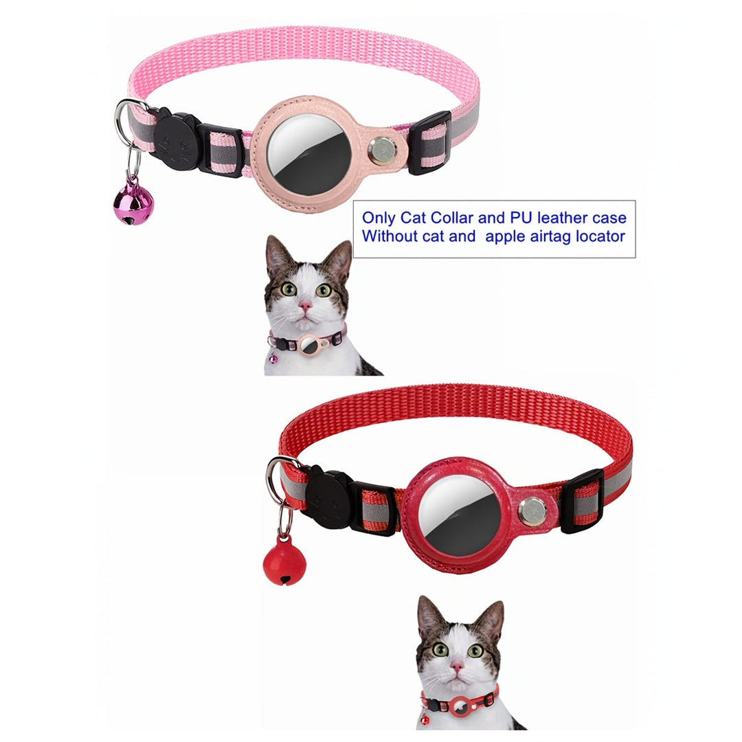 Reflective Cat Collar – Safety Buckle and Bell for Increased Visibility