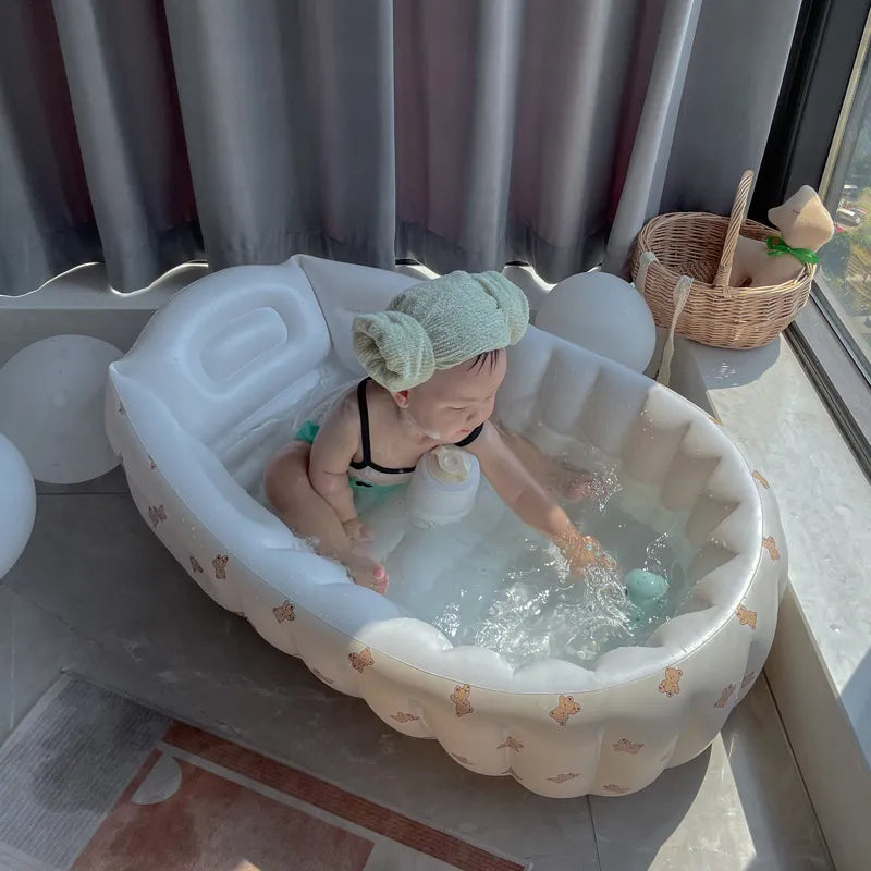 Aufblasbare Reise-Babybadewanne – BubbleNest