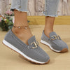 Women All-match Casual Solid Color Flat Simple Sneaker