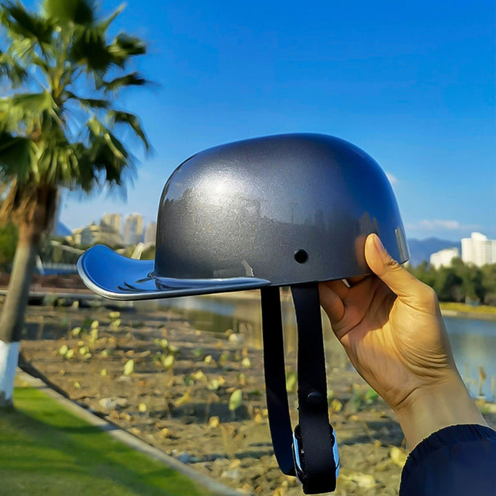 Cap Motorcycle Helmet - DOT Approved