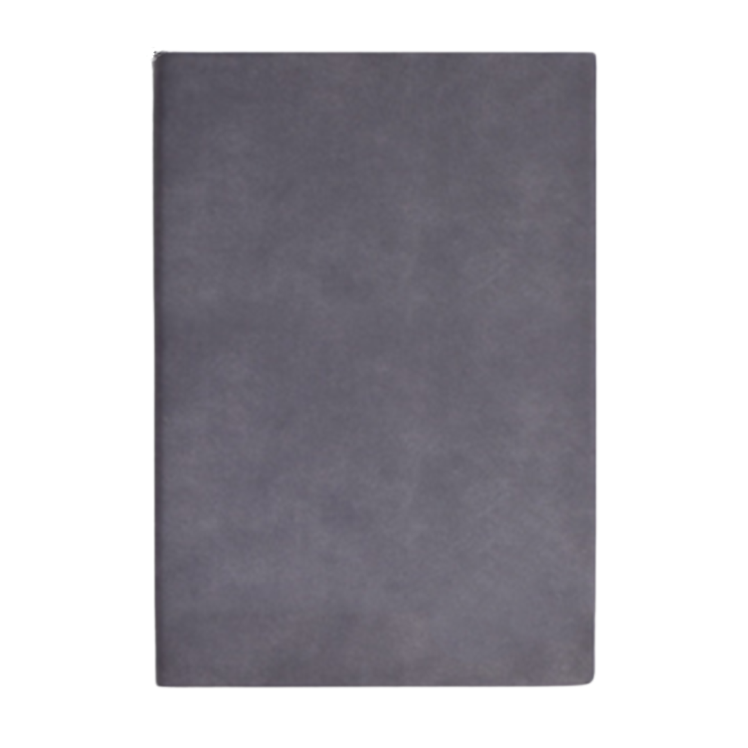 A5 Faux Sheepskin Conference Notebook