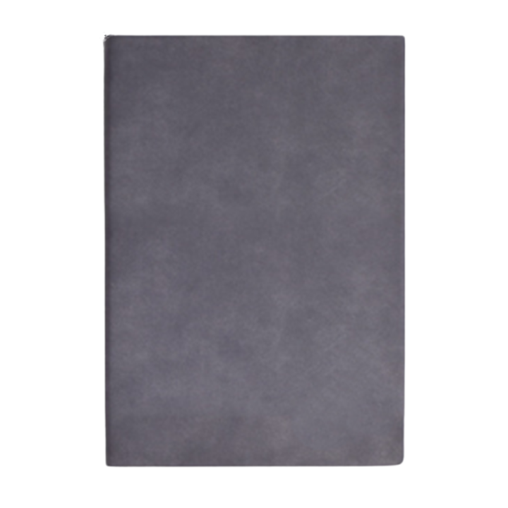 A5 Faux Sheepskin Conference Notebook