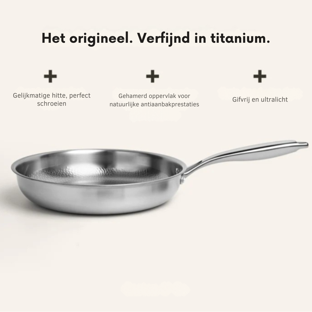 Titan-Kochgeschirr-Set – Topf, Küchenutensilien & Schneidebrett | Essentials für eine nachhaltige Küche
