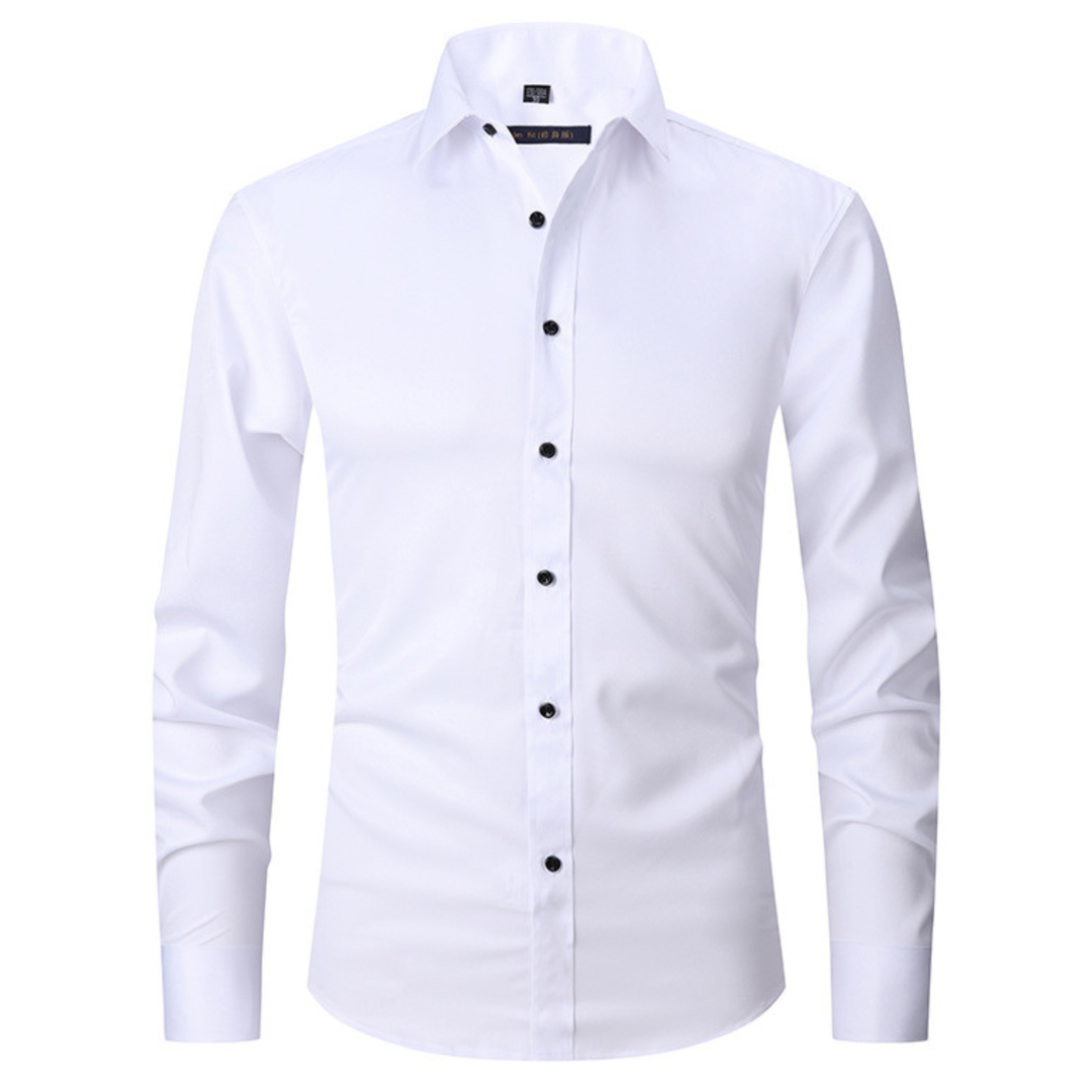 Men’s Casual Work Shirt with Classic Fit