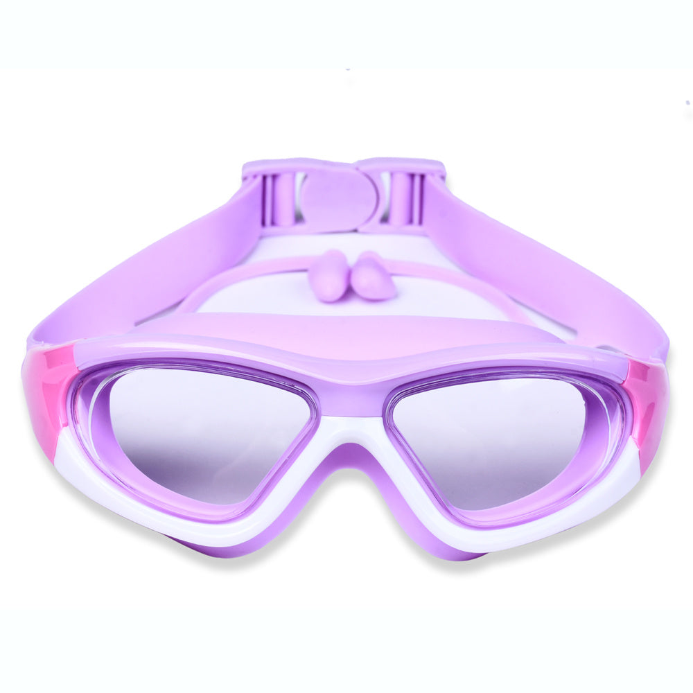 Schwimmbrille für Kinder mit großer Fassung – Komfortabel und Antifog für Wasserspaß