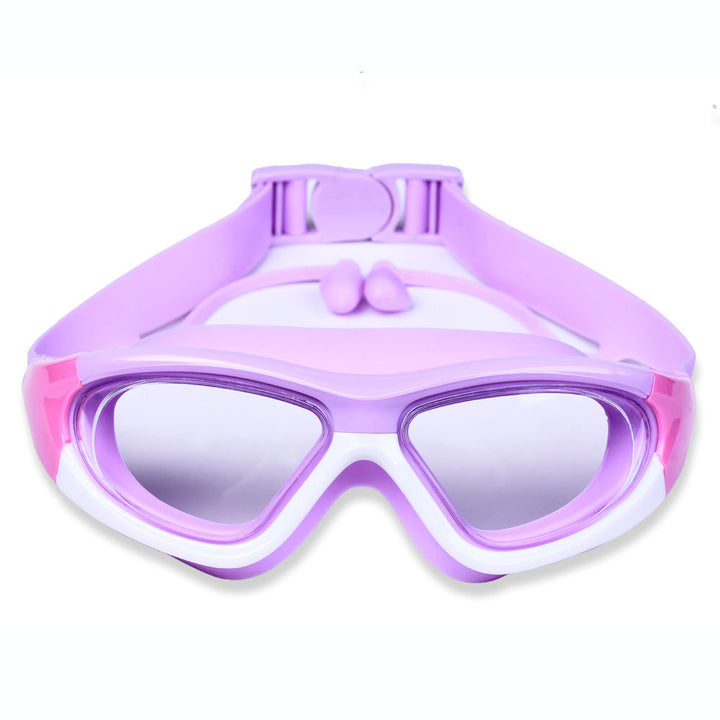 Schwimmbrille für Kinder mit großer Fassung – Komfortabel und Antifog für Wasserspaß