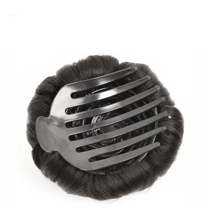 Blumenförmige Haarspange mit Extensions – Fiora