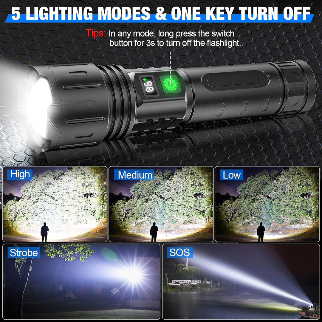 100000 Lumen Flashlight