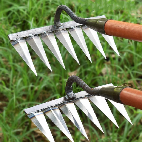 Garden Weeding Rake | Sturdy Rake | WurzelKraft