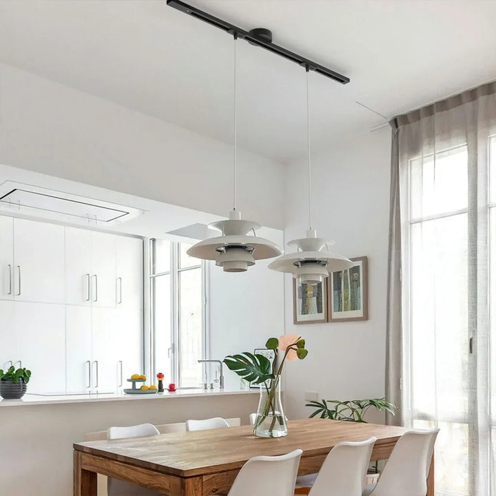 Morris Rotatable and Movable Ceiling Rail for Pendant Lights