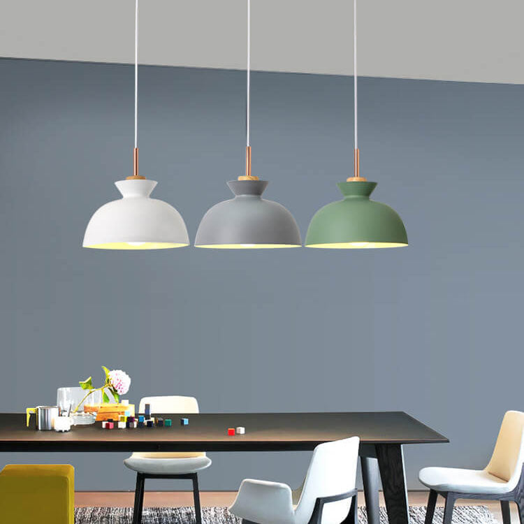 AuroraLite Nordic Chandelier | Metal Design | 1-Light | Modern Colour Options