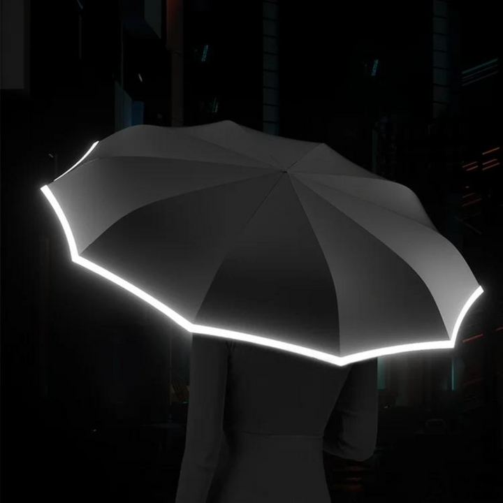 Windproof Umbrella with Reflective Edge - StormGuard
