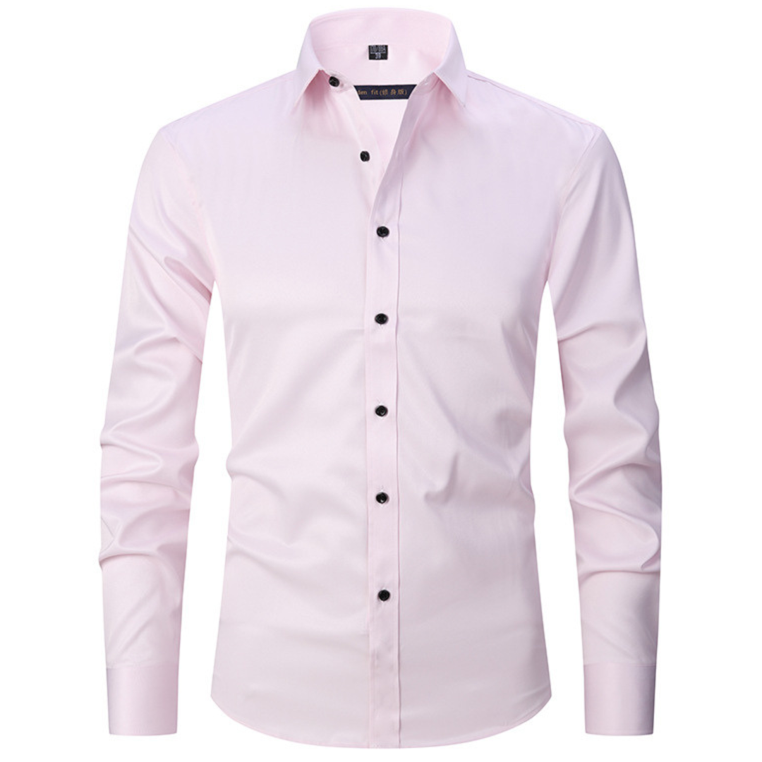 Men’s Casual Work Shirt with Classic Fit