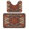 Persian-Inspired Bath Mat Set – Absorbent and Non-Slip